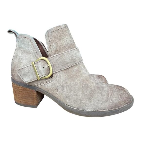 Born Royce Suede Bootie Women size 7.5 - Picture 1 of 6